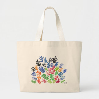 La Gerbe by Matisse Large Tote Bag