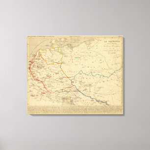 La Germanie 511 a 741 Canvas Print