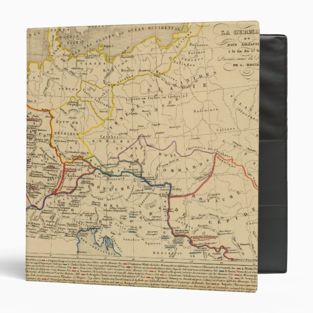 La Germanie a la fin du 5e siecle Binder (Front/Inside)