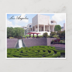 la getty museum postcard