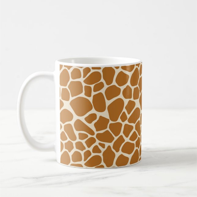 La girafe repère la tasse de café (Gauche)
