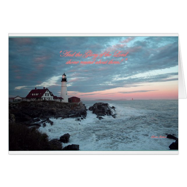 La gloire du Seigneur (Devant horizontal)