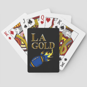 LA GOLD      PLAYING CARDS