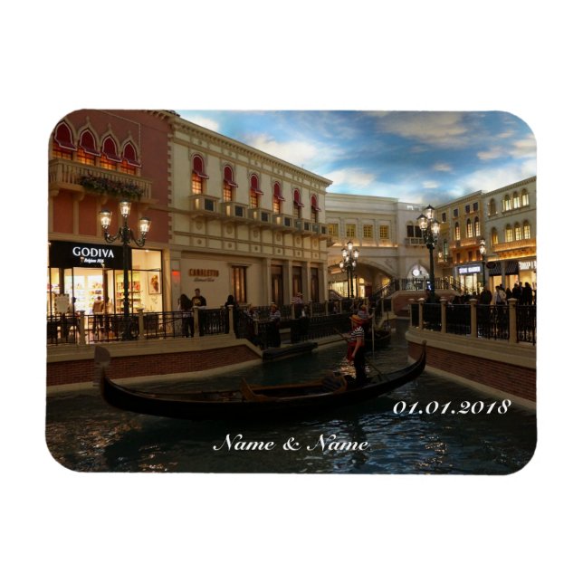 La Gondola au Magnet vénitien (Horizontal)