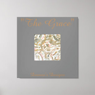 "La grâce" toile étirée - Personnalisée