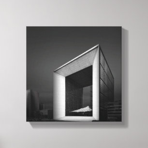 La Grande Arche de la Fraternite, Paris, France Canvas Print