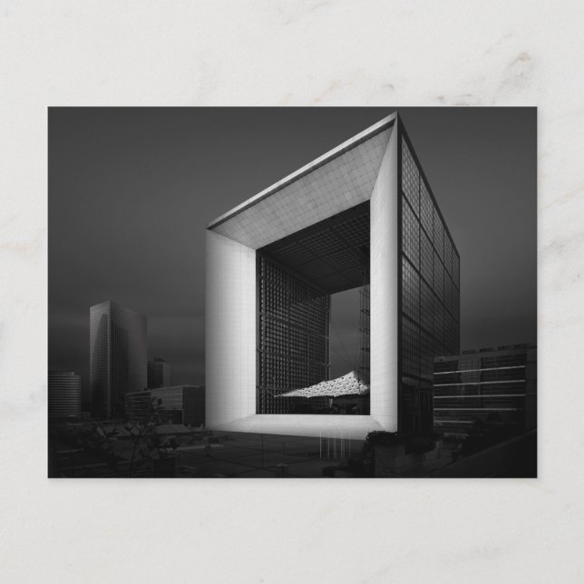 La Grande Arche de la Fraternite, Paris, France Postcard (Front)