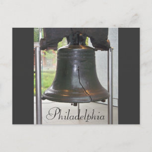 La grande carte postale Bell de Philadelphie