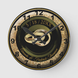 La grande horloge cadeau Mariage Gatsby