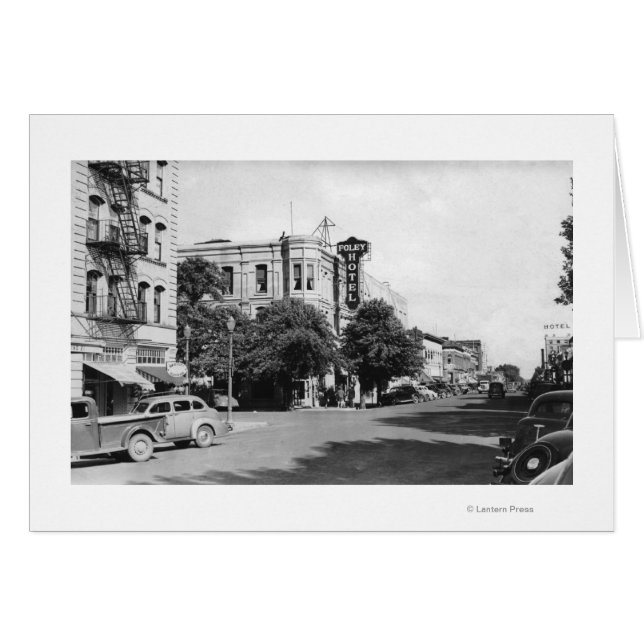 La Grande, Oregon Main Street View Photograph (Front Horizontal)