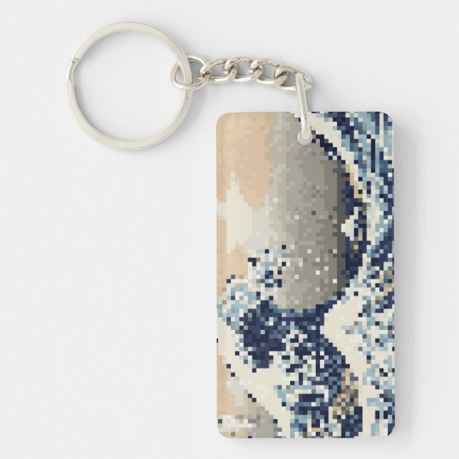 La Grande vague au large de Kanagawa 8 bits Pixel  (Devant)