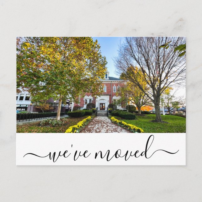 La Grange Illinois Moving Announcement Postcard (Front)