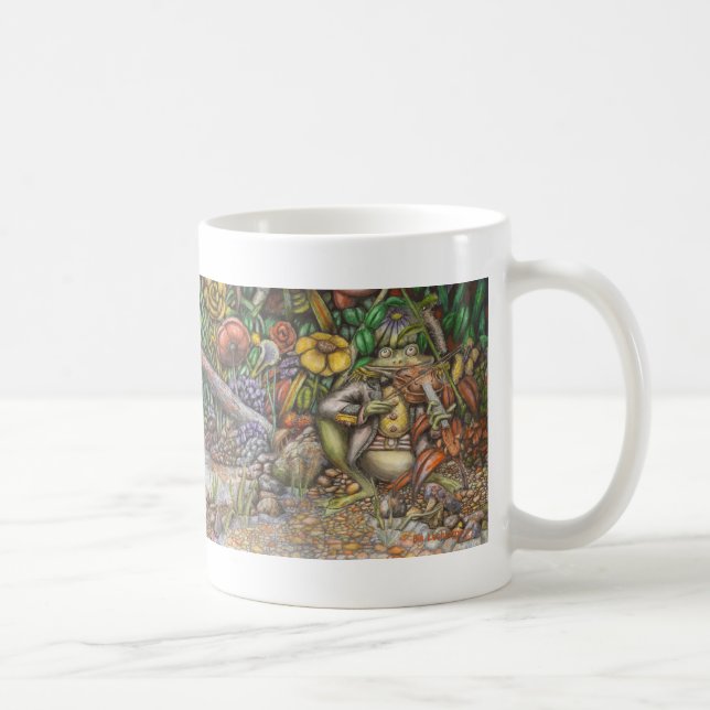 La grenouille et le violon - tasse (Droite)