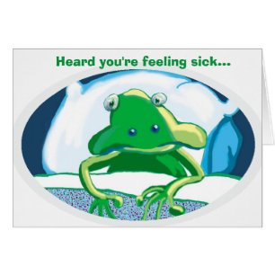 La grenouille malade obtenir la carte de bien