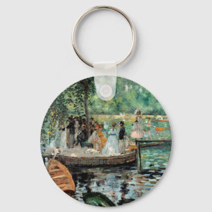 La Grenouillère Auguste  Renoir   Keychain