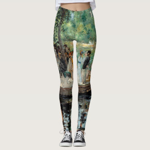 La Grenouillère Auguste  Renoir   Leggings