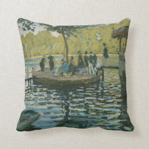 La Grenouillere Throw Pillow