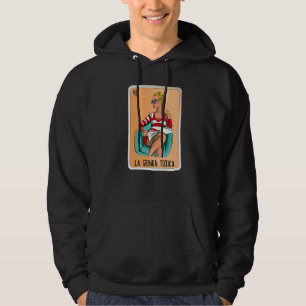 La Gringa Toxica Mexican Slang Lottery Bingo Cards Hoodie