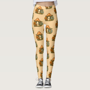 La Groovy Dream Shack : Legging Champignon