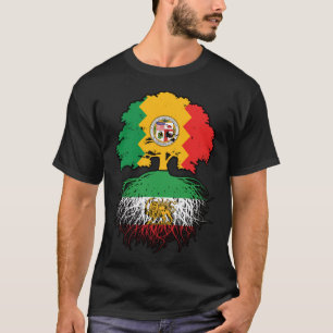 LA Grown Iranian Roots Lion and Sun T-Shirt