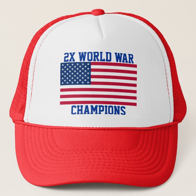 la guerre mondiale 2x soutient le casquette (Devant)