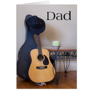La guitare du papa