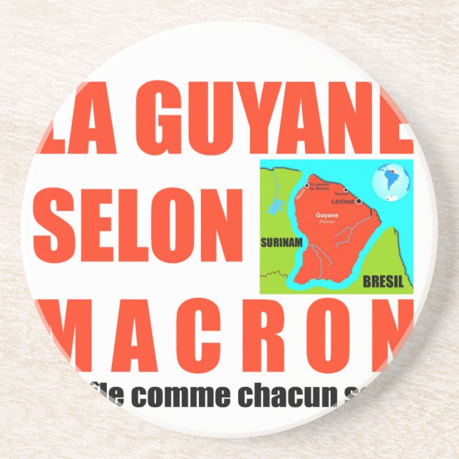 La Guyane selon Macron est une île Coaster (Front)