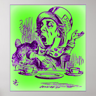 La haine folle - Affiche d'Alice au pays des merve