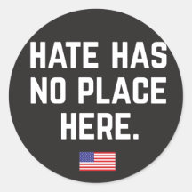 La haine n'a pas sa place ici Stickers