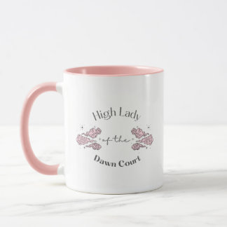 La Haute-Dame de l'Aube Court Mug