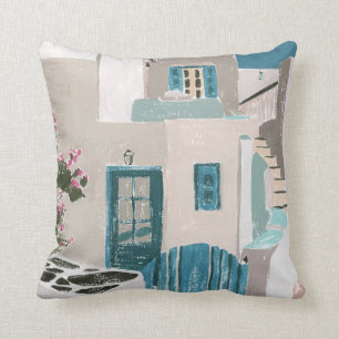 La Isla II Throw Pillow