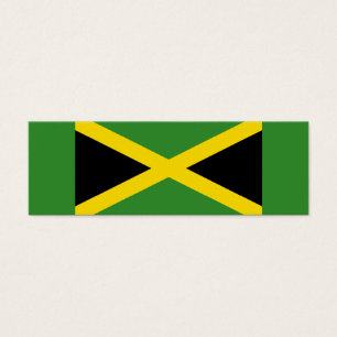 La Jamaïque - petits signets de drapeau jamaïcai