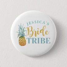 La jeune mariée de Fête de la mariée Badges