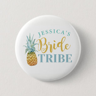 La jeune mariée de Fête de la mariée Badges