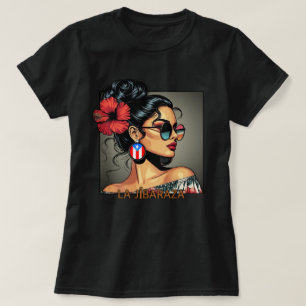 La Jibaraza 12 – Puerto Rican Jíbara • Boricua T-Shirt