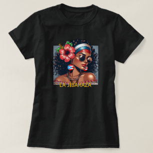 La Jibaraza 6 – Puerto Rican Jíbara • Boricua T-Shirt