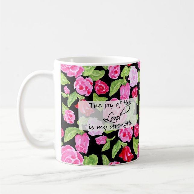 La joie de la tasse de thé de tasse de seigneur (Gauche)