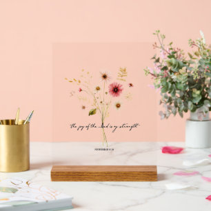 La Joie du Seigneur floral minimaliste