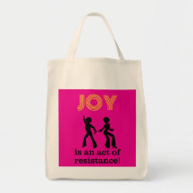 La joie est un acte de résistance ! - sac fourre-t