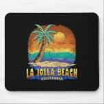La Jolla Beach California Vintage Distressed Souve Mouse Pad<br><div class="desc">La Jolla Beach California Vintage Distressed Souvenir</div>