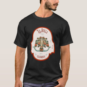 La Jolla CA Thunderbird Totem Pacific Northwest Na T-Shirt