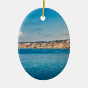 La Jolla, California Ceramic Ornament