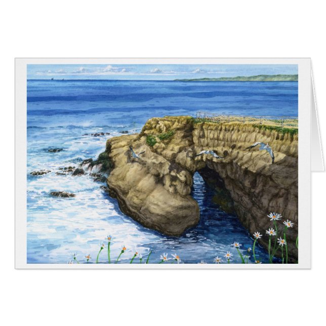 LA JOLLA CAVE, LA JOLLA, CALIFORNIA (Front Horizontal)