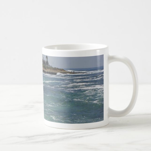 La Jolla Cove Beach Coffee Mug (Right)