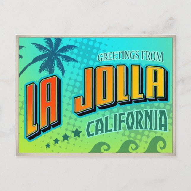 LA JOLLA POSTCARD (Front)