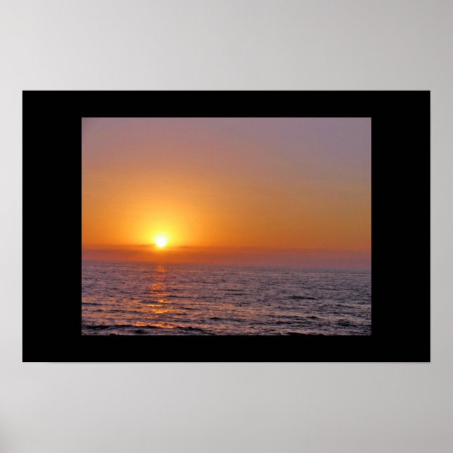 LA JOLLA SUNSET POSTER (Front)