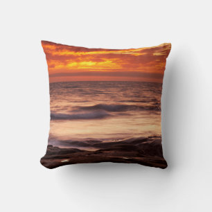 La Jolla Tide Pools Throw Pillow