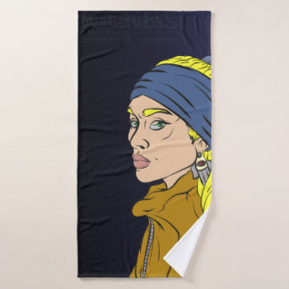 La Joven de la Perla Bathroom Bath Towel