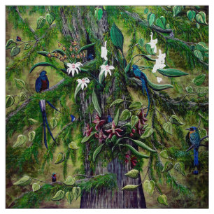 La jungle du tissu du Guatemala
