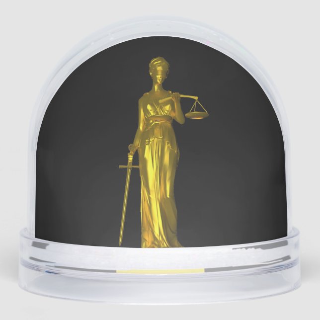 La justice de la Dame d'or sur le noir (Avant)